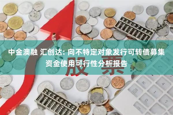 中金澳融 汇创达: 向不特定对象发行可转债募集资金使用可行性分析报告