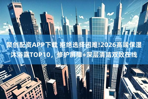 聚创配资APP下载 拒绝选择困难!2026高端保湿沐浴露TOP10，修护屏障+深层清洁双效在线